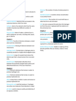 Chemistry List f4 f5