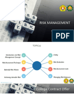 Introduction: Risk-Management