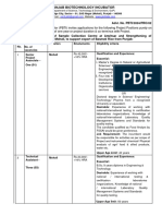 Detailed Advertisement Project Positions Advt No PBTI 2024 PRO 02