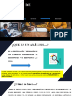 Analisis, Sintesis y Resumen