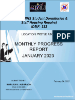 NIHS Progress Report January 2023