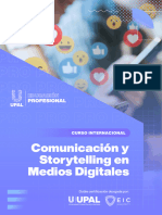 Brochure - Comunicación y Storytelling en Medios Digitales