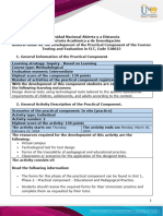Guide For The Development of The Practical Component and Evaluation Rubric - Phase 2 - Educational and Pedagogical Practice