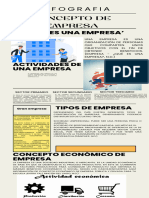 Infografía de Periódico Moderno Ordenado Colorido