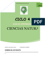 Segunda Guia Ciencias Naturales Ciclo 4