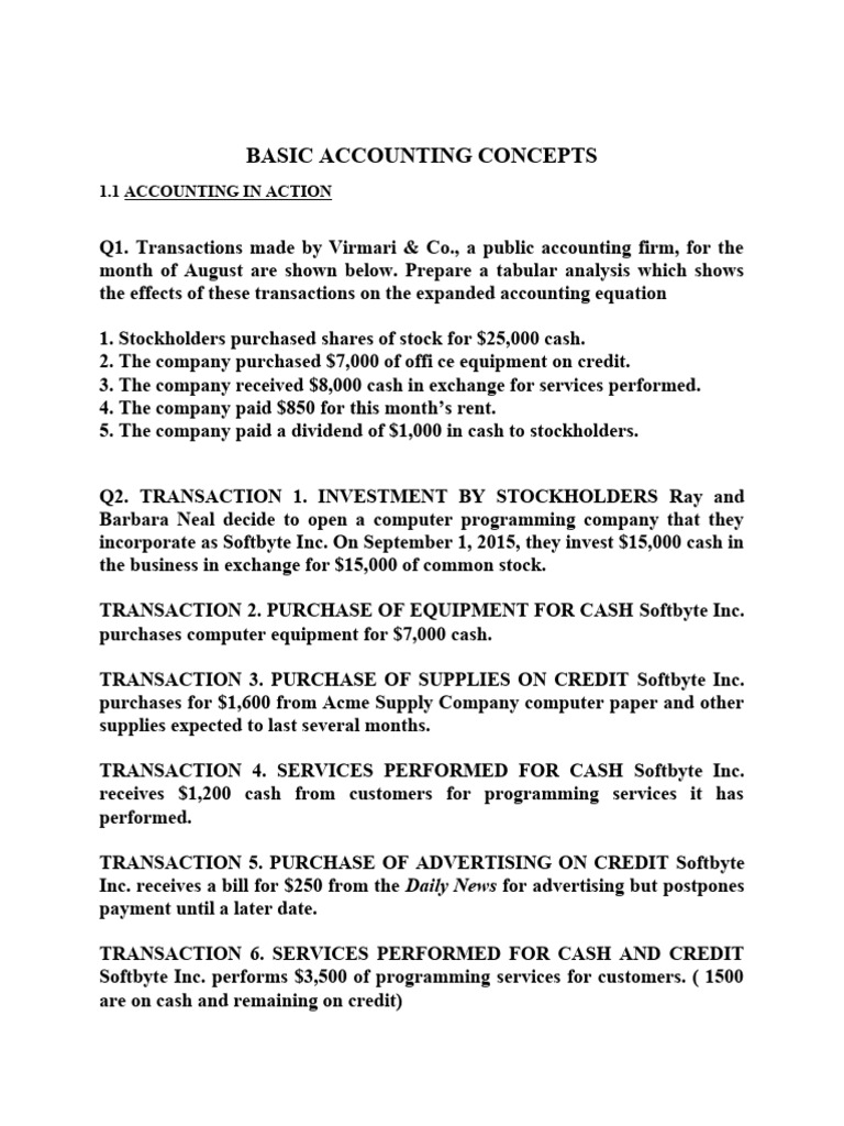 Worksheet 1 | PDF | Retained Earnings | Expense