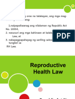 Reproductive Health Law
