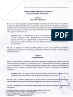 I - Norma de Operacionalização de Crédito