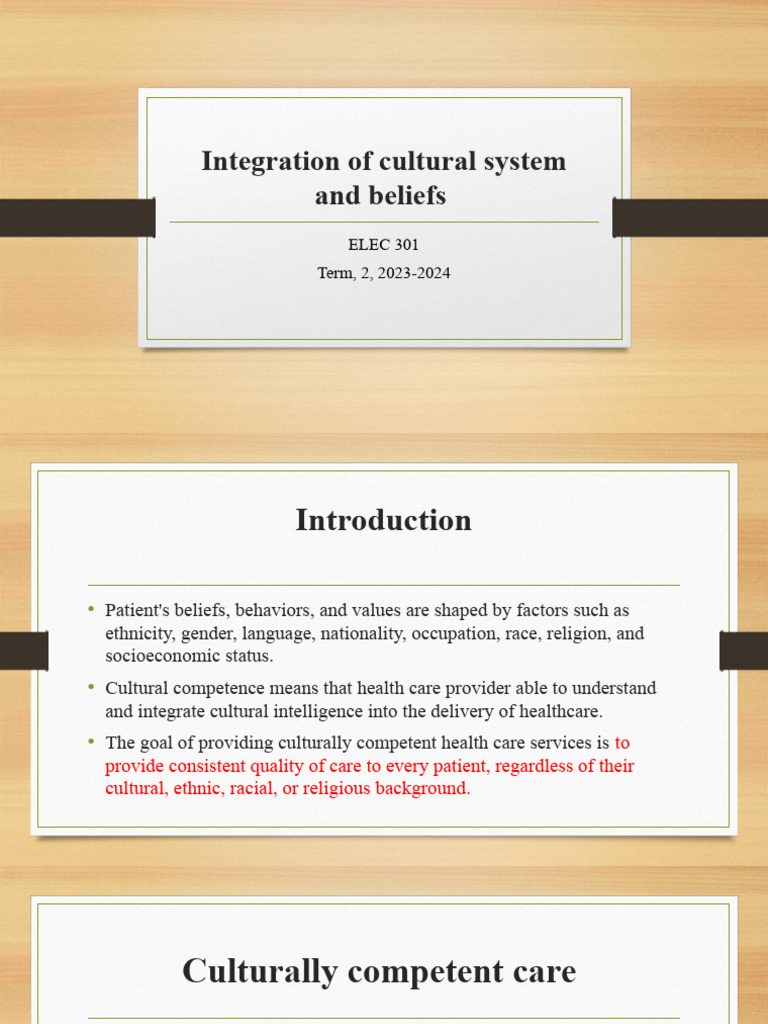 Enhancing Cultural Competence in Healthcare | PDF | Health Care ...