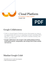 P2 - Cloud Platform (Google Colab)