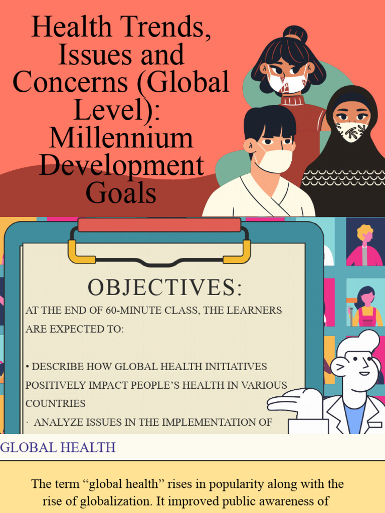 Health Trends Issues and Concerns Global Level Millennium Development
