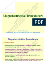 Magnetostrictive Transducers