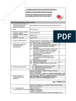 Anexo 2 Formulario de Postulacion de Proyecto