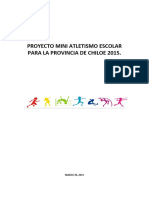 Proyecto Mini-Atletismo