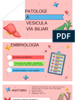 Paologia Biliar y Vesicular