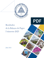 Informe Balanza de Pagos Al I Trimestre 2023