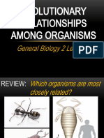 GB2 Lesson 9 Evolutionary Relationships Among Organisms