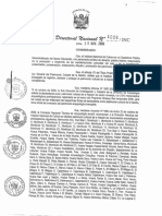 Resolución Directoral Nacional #1826 Fecha 30.11.09