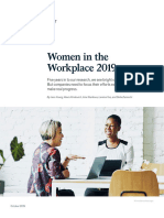 Women in The Workplace 2019