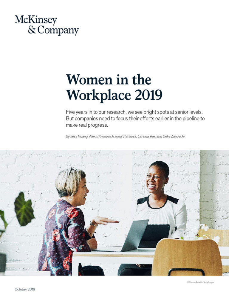 Women in the Workplace 2019 Insights | PDF | Anti Social Behaviour ...