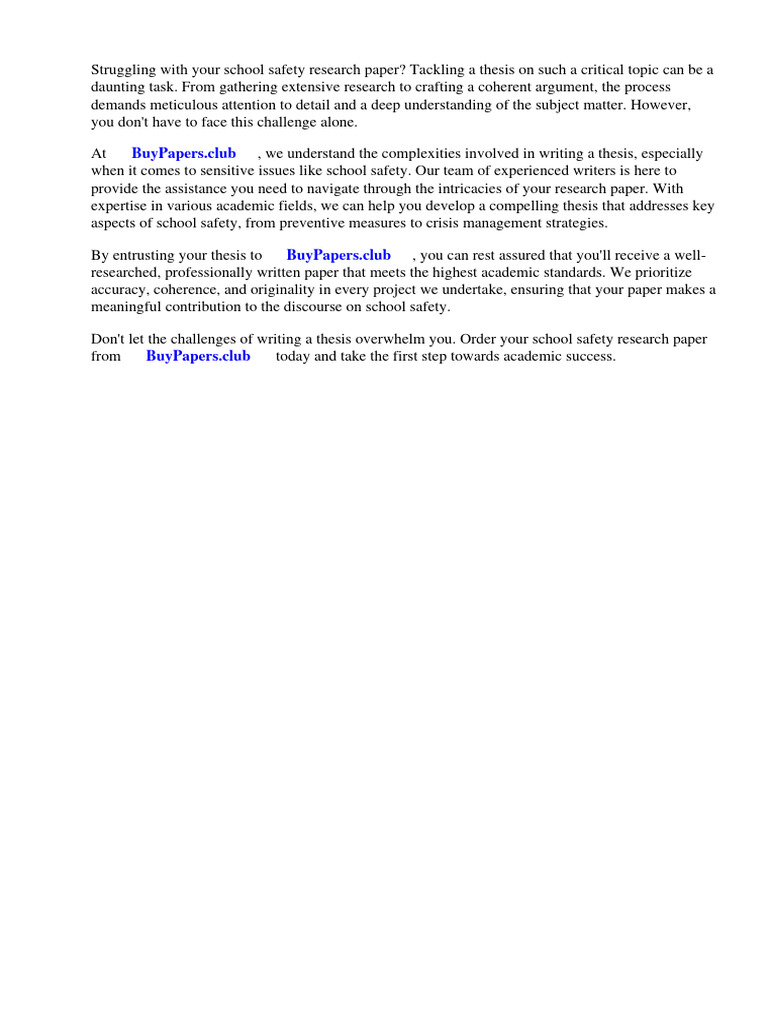 School Safety Research Paper Download Free PDF Safety Computer Security