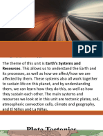 Earth Systems and Resources