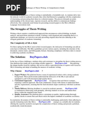 Outline Format Research Paper Mla
