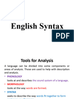 Tools For Analysis