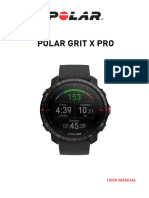 Polar Grit X Pro Instructions