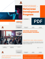 Brochure Completo - Universe Metaverse Development Program