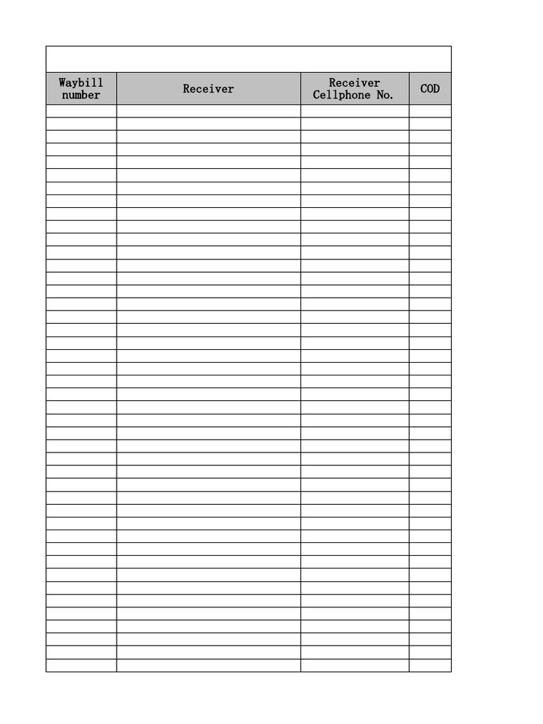 Manifest Rider Format | PDF
