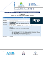 3rd Water Sustainability Awards Ceremony