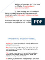 Vocal Forms of African Music