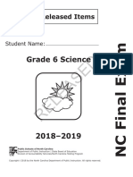 2018 2019 Ncfe Science Grade 6 Released Form 12.9.19.ws