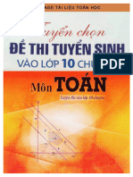 Tuyen Chon 50 de Thi Tuyen Sinh Vao Lop 10 Chuyen Mon Toan