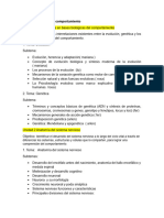 Bases Biológicas Del Comportamiento