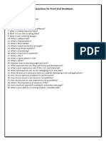Front End PDF