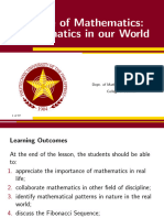 Lesson 2 Nature of Mathematics