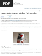 Improve Model Accuracy With Data Pre-Processing
