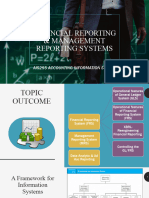 AIS255 CH 8 Financial Reporting & Management Reporting Systems