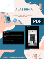 Thalassemia (Informative Speech)