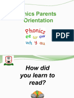 Phonics Parents Orientation 09.01.24