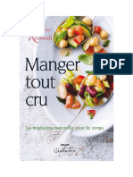 Juliano Rodwell - Manger Tout Cru - 2e Édition - La Médecine Naturelle Pour Le Corps