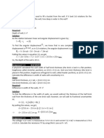 1st Year Assignments and Numericals