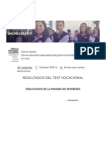 Reporte - Test Vocacional - DTE - SEP - Gob - MX