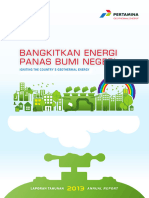 2013 Pertamina Geothermal Energy Annual Report