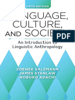 Language Culture and Society