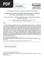 An Approach Towards Zero Defect Manufacturing by Combinin - 2023 - Procedia Comp