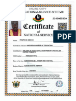Digital Certificate NSSGJE8674722