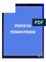 Struktur Dan Persebaran Penduduk